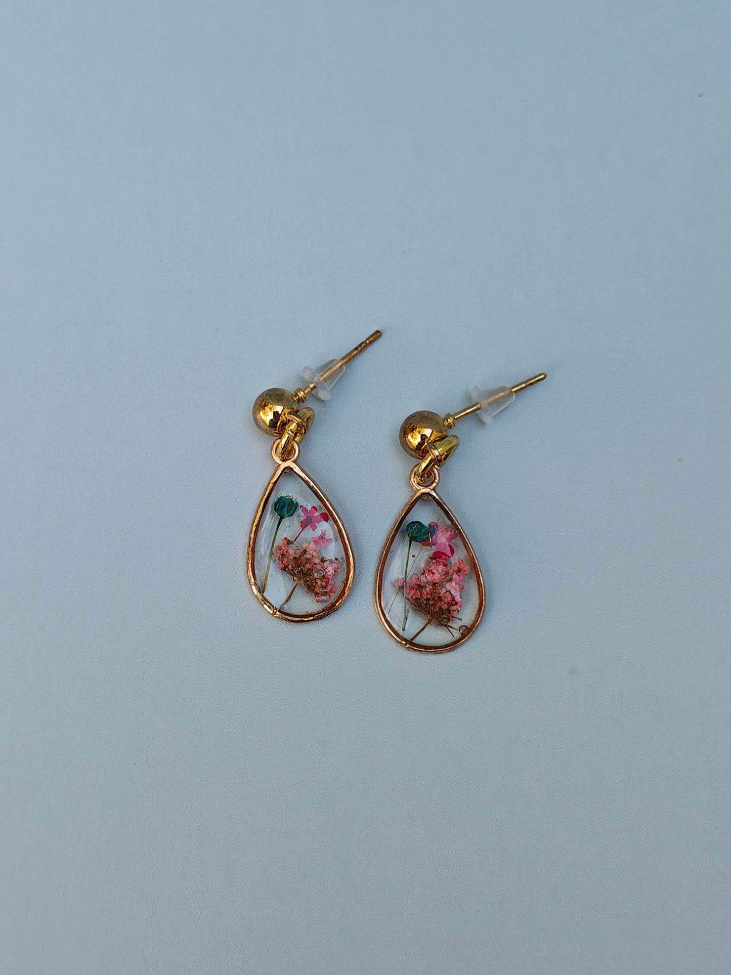 Teardrop Texas Wildflower Earrings