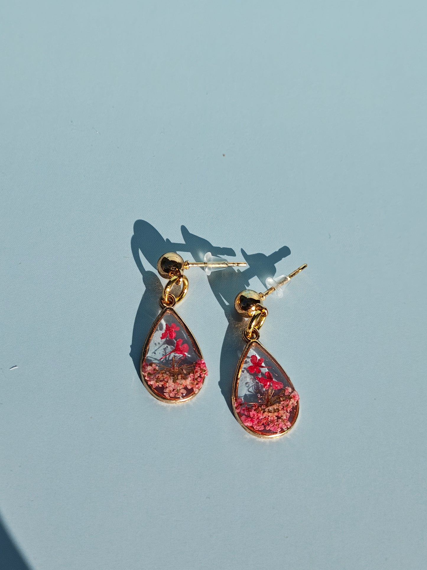 Teardrop Texas Wildflower Earrings