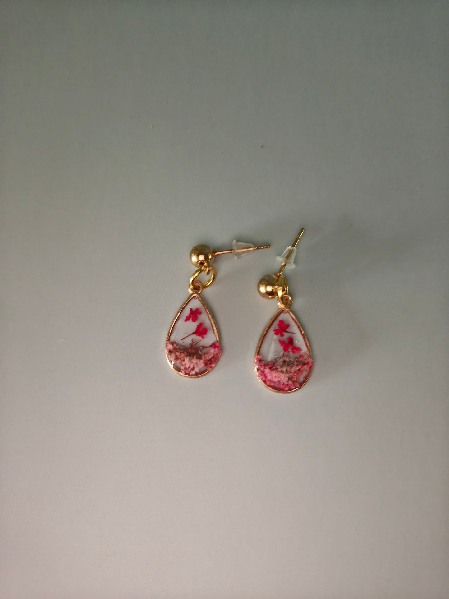 Teardrop Texas Wildflower Earrings